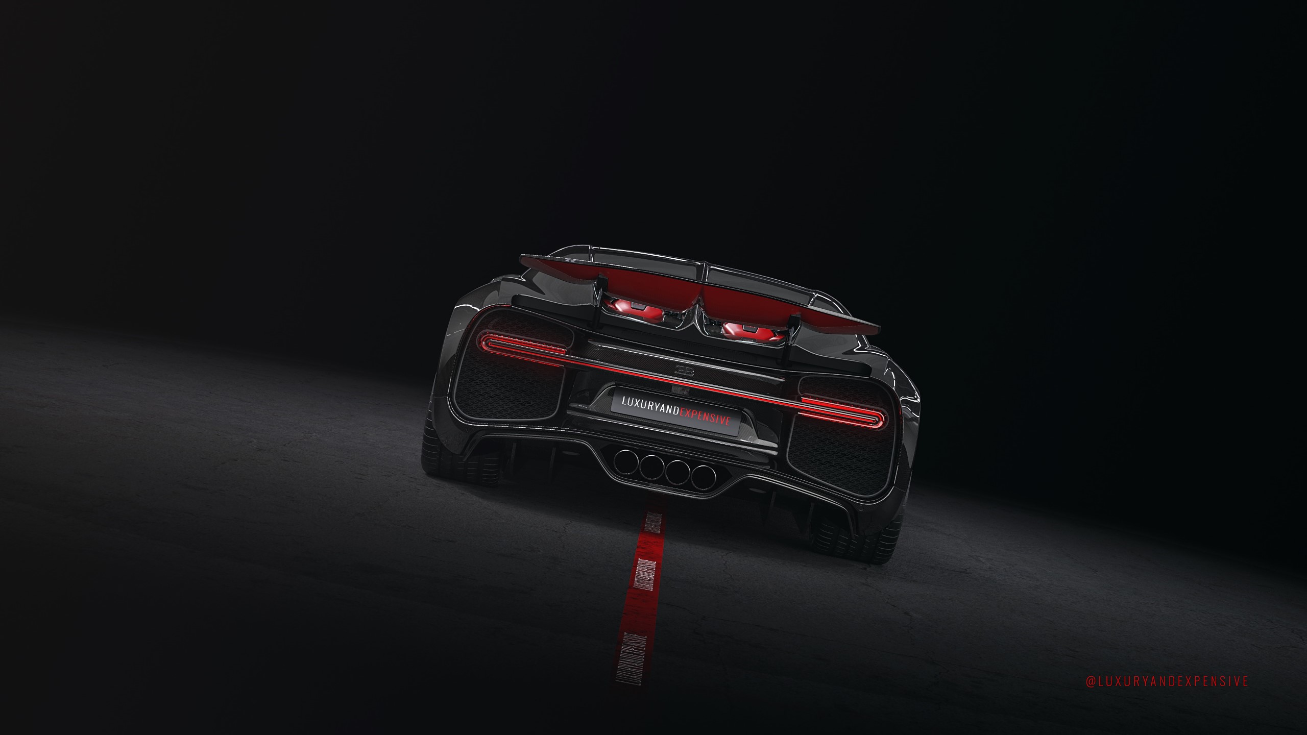 Bugatti Chiron Sport - red - 600 km - Sky View Roof