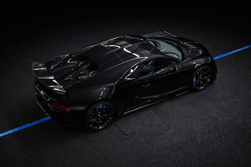 Bugatti Chiron in schwarz zu verkaufen! 