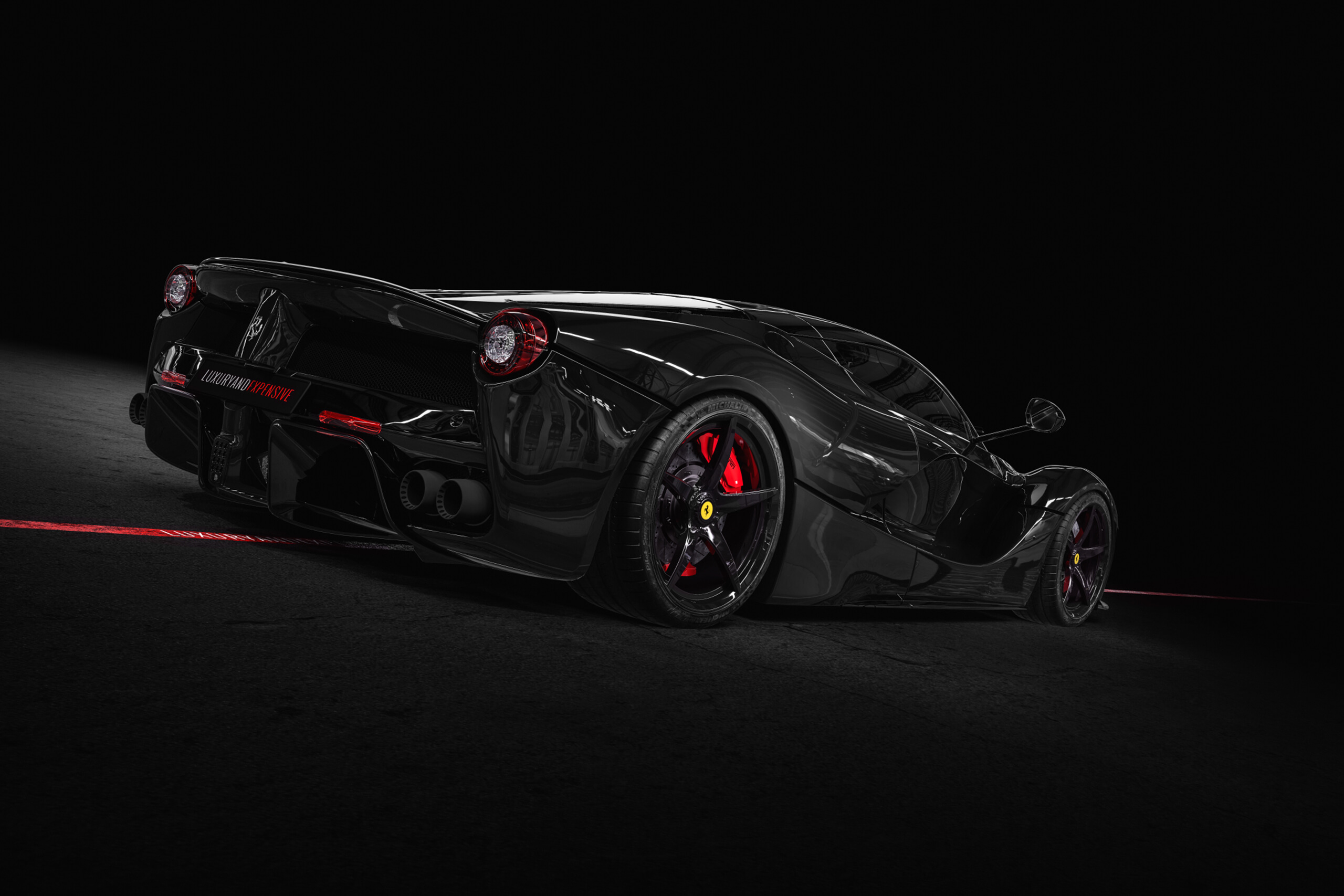 Laferrari discount all black