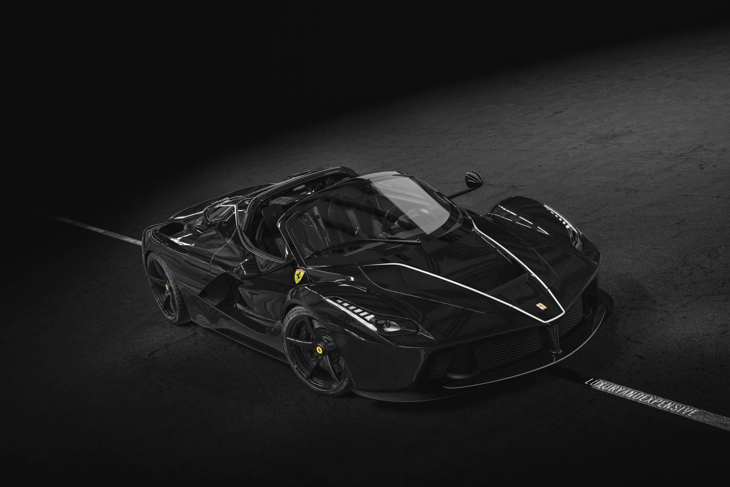 Ferrari Laferrari Aperta rare black for sale
