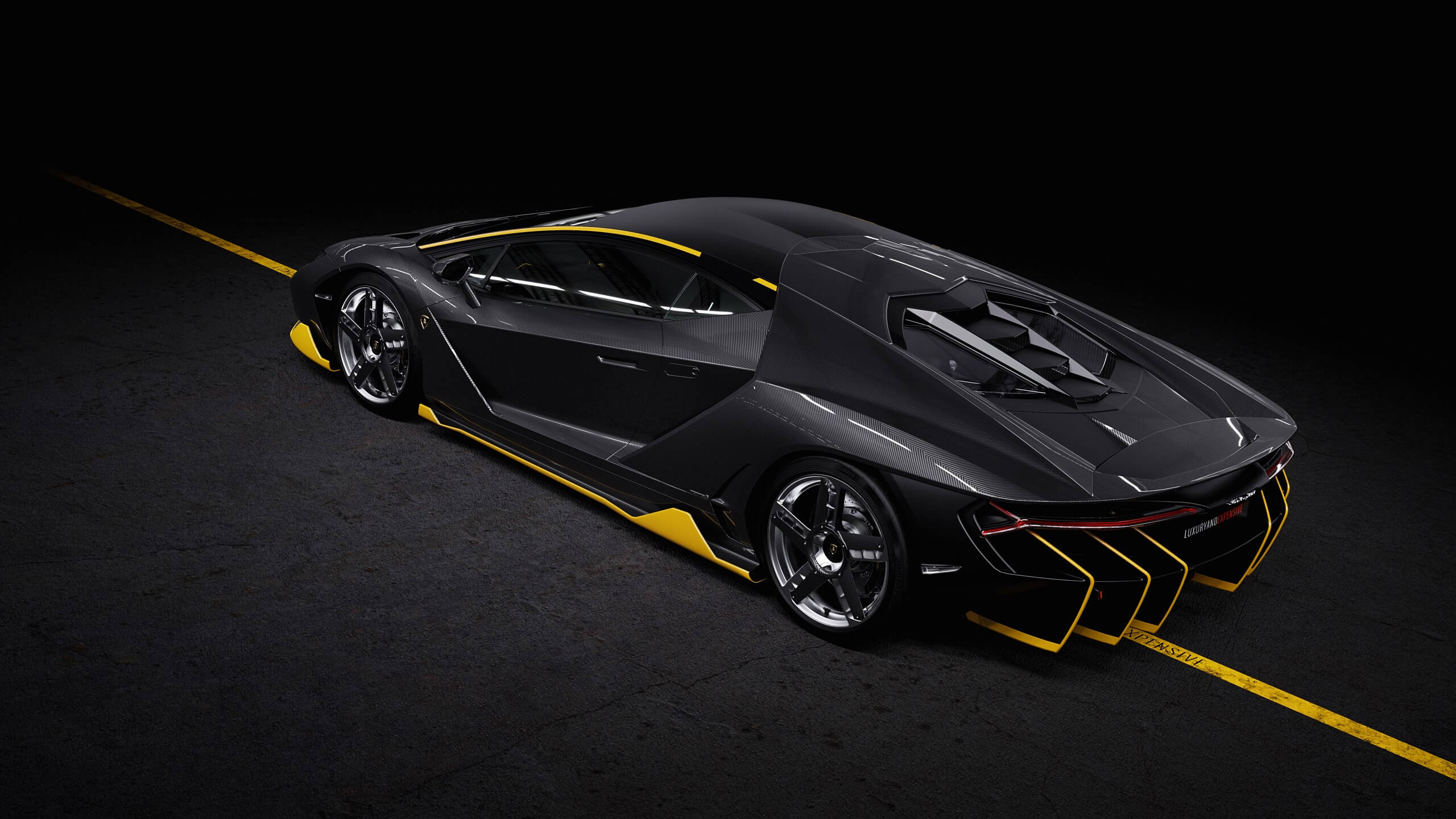Lamborghini Sian Centenario (Black) - 44477