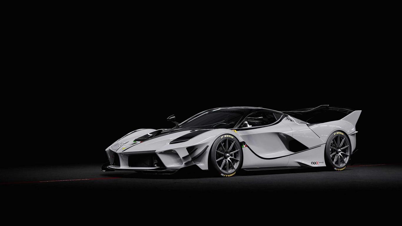 1:64 フェラーリFXXK EVO エンジンフード開閉 1/399 予約 AMA64 1/64 フェラーリ Ferrari FXX-K-EVO Standard Red #5